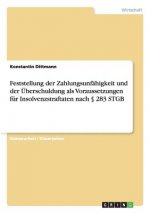 Feststellung der Zahlungsunfahigkeit und der UEberschuldung als Voraussetzungen fur Insolvenzstraftaten nach  283 STGB