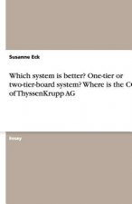 Which system is better? One-tier or two-tier-board system? Where is the COMI of ThyssenKrupp AG