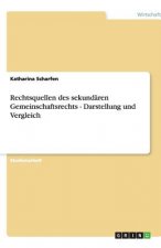 Rechtsquellen des sekundären Gemeinschaftsrechts - Darstellung und Vergleich