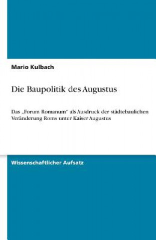 Baupolitik des Augustus