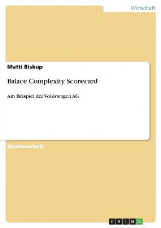 Balace Complexity Scorecard