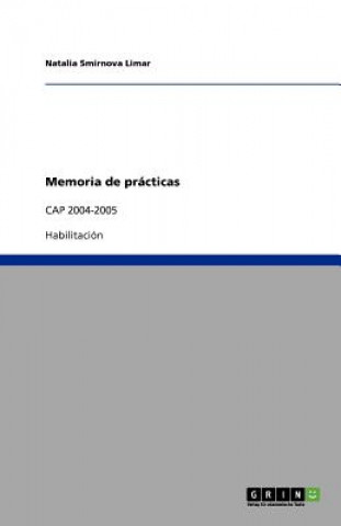 Memoria de prácticas