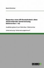 Reparatur eines HF-Koaxialkabels ohne Steckverbinder (Unterweisung Elektroniker / -in)