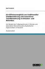 Ein Effizienzvergleich von traditioneller Stahlbewehrung und innovativer Textilbewehrung im Brucken- und Betonbau