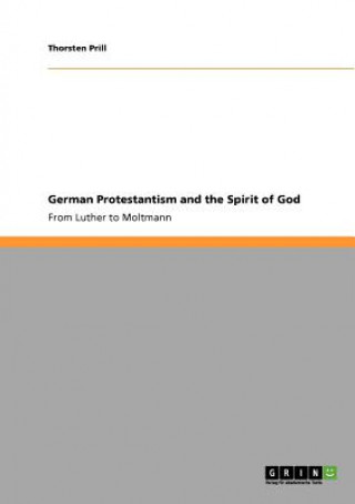 German Protestantism and the Spirit of God. From Luther to Moltmann
