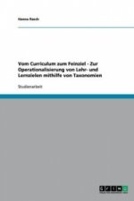 Vom Curriculum zum Feinziel. Zur Operationalisierung von Lehr- und Lernzielen mithilfe von Taxonomien