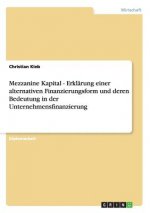 Mezzanine Kapital - Erklarung einer alternativen Finanzierungsform und deren Bedeutung in der Unternehmensfinanzierung
