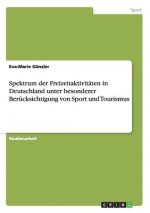 Spektrum der Freizeitaktivitaten in Deutschland unter besonderer Berucksichtigung von Sport und Tourismus