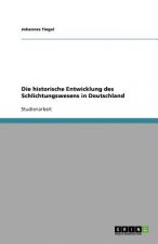 historische Entwicklung des Schlichtungswesens in Deutschland