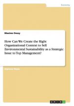 How Can We Create the Right Organizational Context to Sell Environmental Sustainability as a Strategic Issue to Top Management?