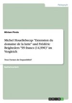 Michel Houellebecqs Extension du domaine de la lutte und Frederic Beigbeders 99 francs (14,99 ) im Vergleich