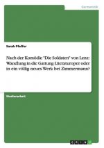 Nach der Komoedie Die Soldaten von Lenz