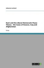 Kant and the Liberal Democratic Peace Theory - the Cases of Kosovo, Iraq and Afghanistan