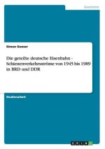 geteilte deutsche Eisenbahn - Schienenverkehrsstroeme von 1945 bis 1989 in BRD und DDR