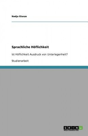 Sprachliche Hoeflichkeit