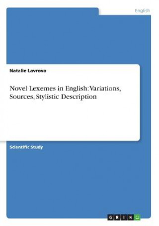 Novel Lexemes in English