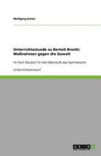 Unterrichtsstunde zu Bertolt Brecht