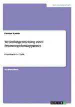 Wellenlangeneichung eines Prismenspektralapparates