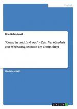 Come in and find out - Zum Verstandnis von Werbeanglizismen im Deutschen