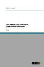 Poor Leadership Leading to Organizational Failures