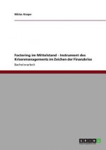 Factoring im Mittelstand. Instrument des Krisenmanagements im Zeichen der Finanzkrise