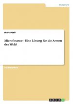 Microfinance - Eine Loesung fur die Armen der Welt?