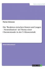 Reaktion zwischen Sauren und Laugen - Neutralisation als Thema einer Chemiestunde in der 9. Klassenstufe