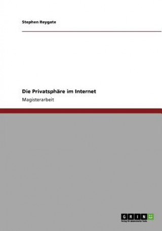 Privatsphare im Internet