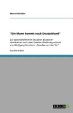 Mann kommt nach Deutschland