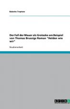 Fall der Mauer als Groteske am Beispiel von Thomas Brussigs Roman Helden wie wir