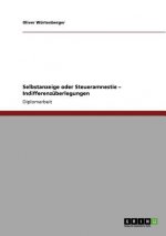 Selbstanzeige oder Steueramnestie - Indifferenzuberlegungen