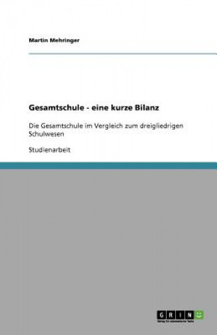 Gesamtschule - eine kurze Bilanz