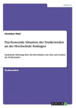 Psychosoziale Situation der Studierenden an der Hochschule Esslingen