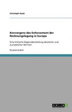 Konvergenz des Enforcement der Rechnungslegung in Europa