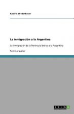 La inmigracion a la Argentina
