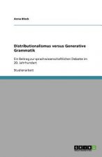 Distributionalismus versus  Generative Grammatik