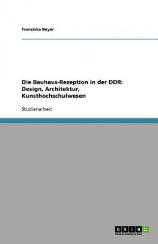 Bauhaus-Rezeption in Der Ddr