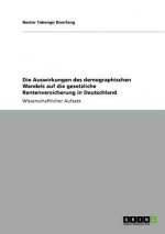 Auswirkungen des demographischen Wandels auf die gesetzliche Rentenversicherung in Deutschland