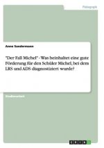 Fall Michel - Was beinhaltet eine gute Foerderung fur den Schuler Michel, bei dem LRS und ADS diagnostiziert wurde?