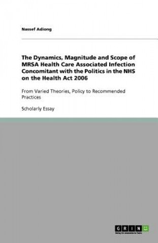 Dynamics, Magnitude and Scope of MRSA Health Care Associated Infection Concomitant with the Politics in the NHS on the Health Act 2006