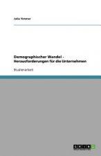 Demographischer Wandel - Herausforderungen Fur Die Unternehmen