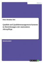 Qualitat und Qualitatsmanagement-Systeme in Einrichtungen der stationaren Altenpflege
