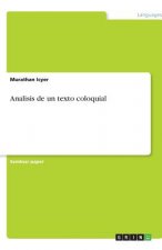 Analisis de Un Texto Coloquial