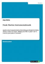 Frank Martins Instrumentalmusik