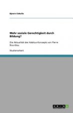 Mehr soziale Gerechtigkeit durch Bildung?