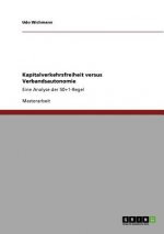 Kapitalverkehrsfreiheit versus Verbandsautonomie