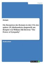 Rezeption des Romans in den USA des spaten 18. Jahrhunderts dargestellt am Beispiel von William Hill Browns The Power of Sympathy