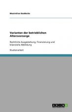 Varianten der betrieblichen Altersvorsorge