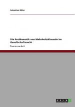 Problematik Von Mehrheitsklauseln Im Gesellschaftsrecht