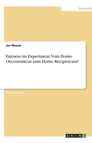 Fairness im Experiment